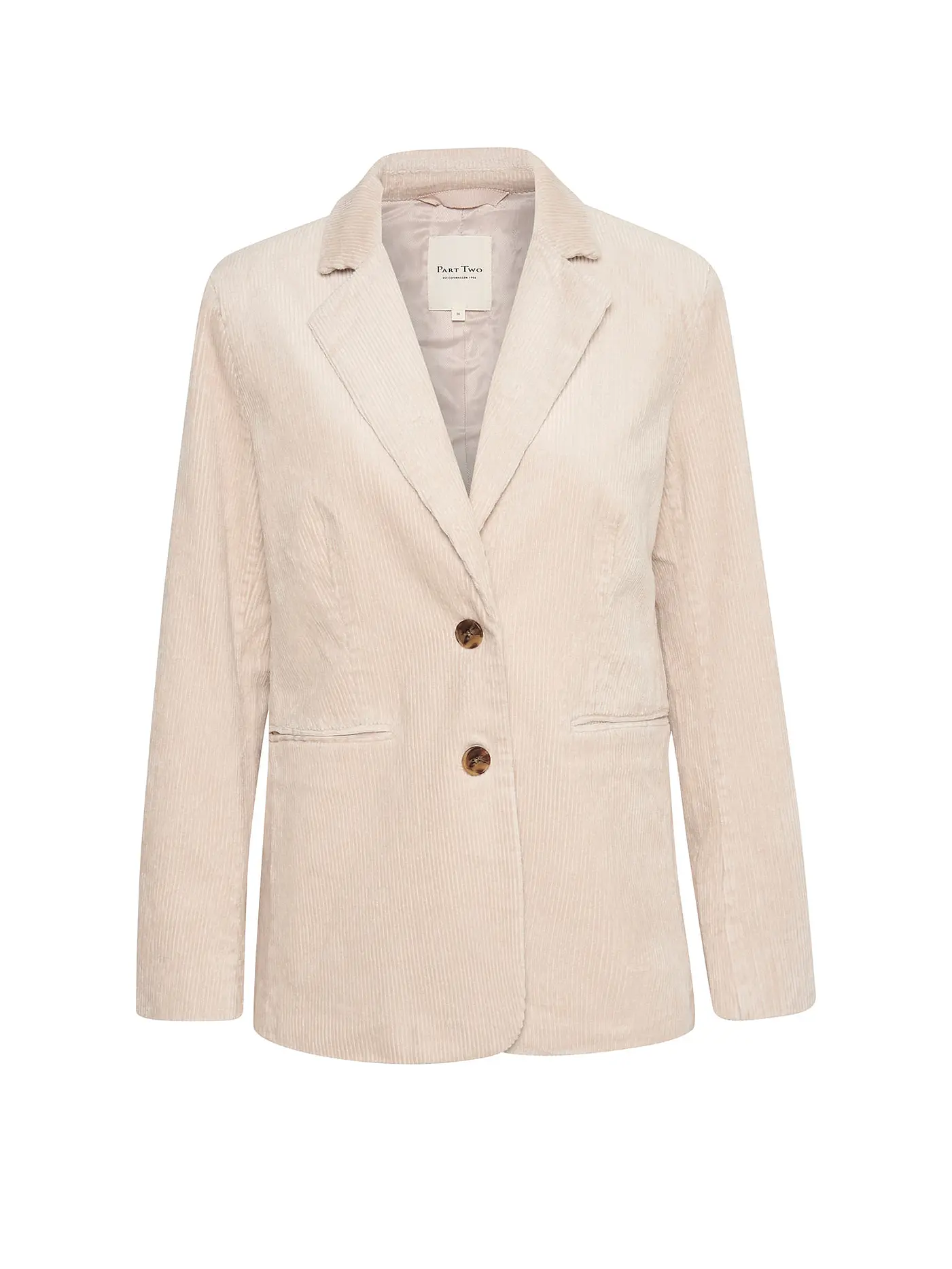 PART TWO | Cordblazer | beige